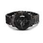 Customized Engraving - Black Chronograph Watch