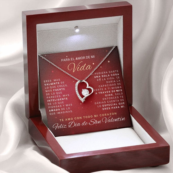 Regalo Para Novia/Esposa | Inteligente | Collar Amor para siempre