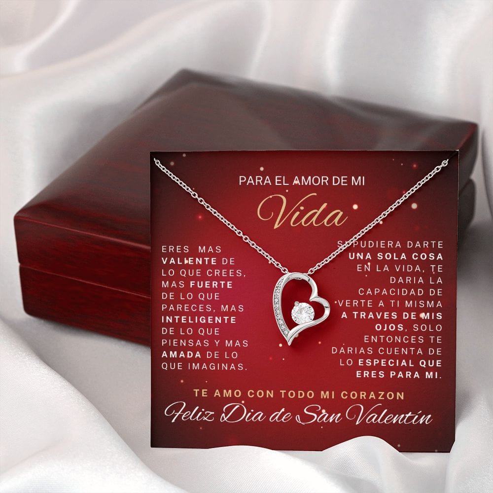 Regalo Para Novia/Esposa | Inteligente | Collar Amor para siempre