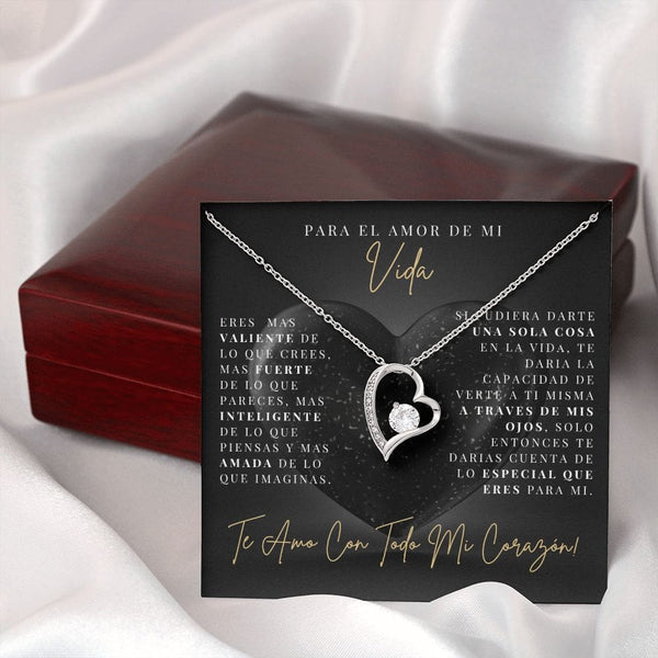 Regalo Para Novia/Esposa | Mas Intelegente | Collar Amor para siempre