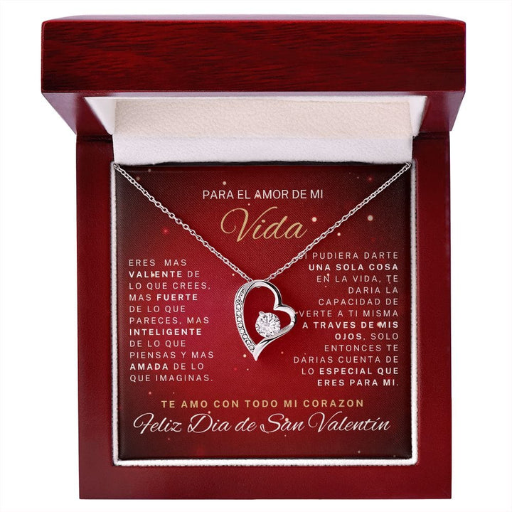 Regalo Para Novia/Esposa | Inteligente | Collar Amor para siempre