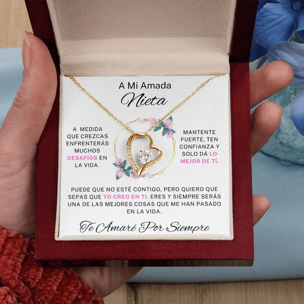 A Mi Amada Nieta - Forever Love Necklace - 154FL