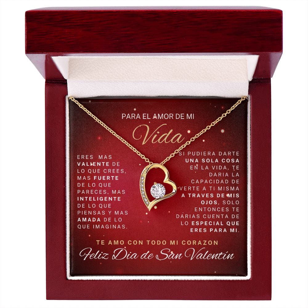 Regalo Para Novia/Esposa | Inteligente | Collar Amor para siempre