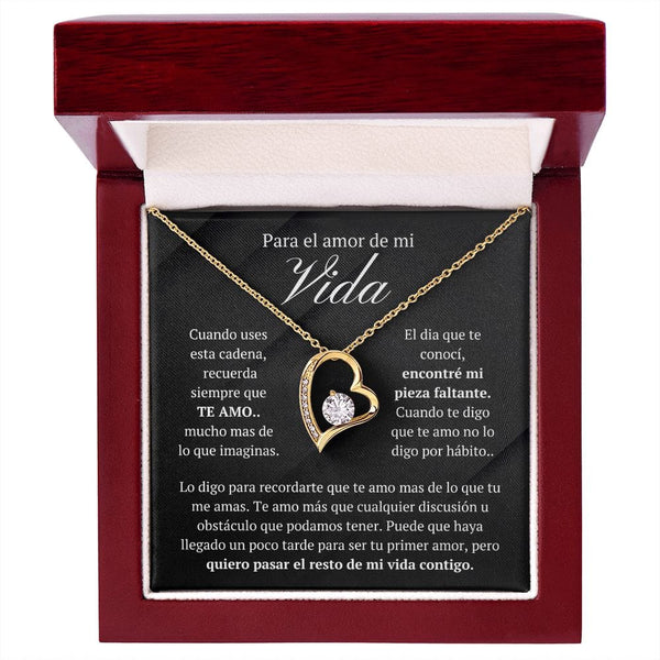 Regalo Para Novia/Esposa | Te Amo | Collar Amor para siempre