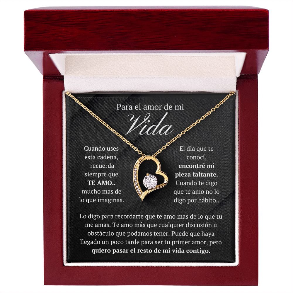 Regalo Para Novia/Esposa | Te Amo | Collar Amor para siempre