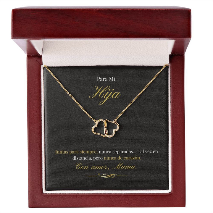 Regalo para hija | Siempre serás mi niña | Collar eterno para siempre