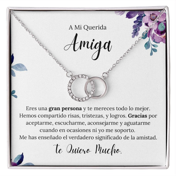 Regalo para Amiga | Gracias por todo siempre | Perfect Pair Necklace