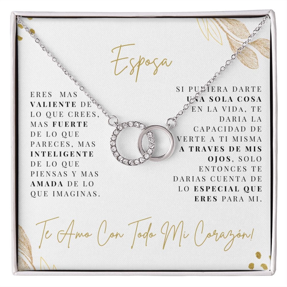Regalo Para Esposa | Mi Vida | Collar de pareja perfecta