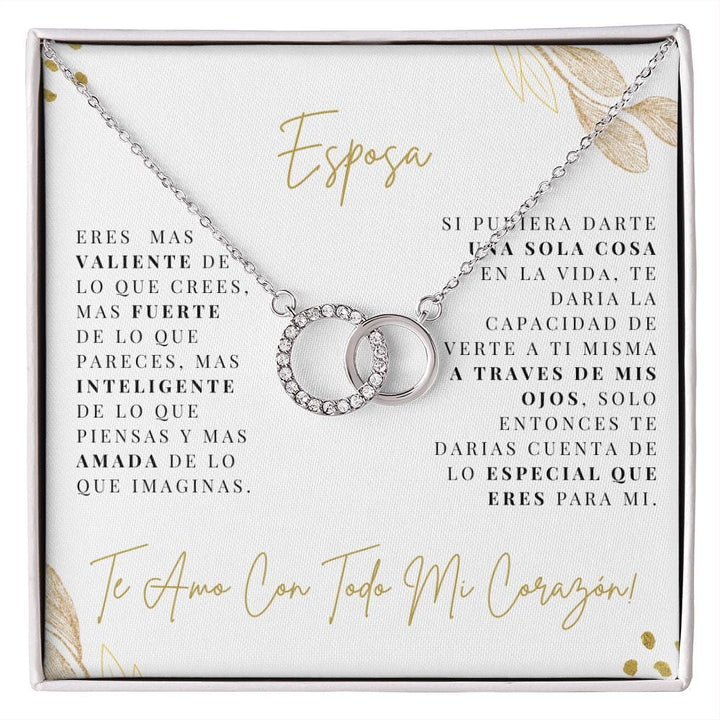 Regalo Para Esposa | Mi Vida | Collar de pareja perfecta