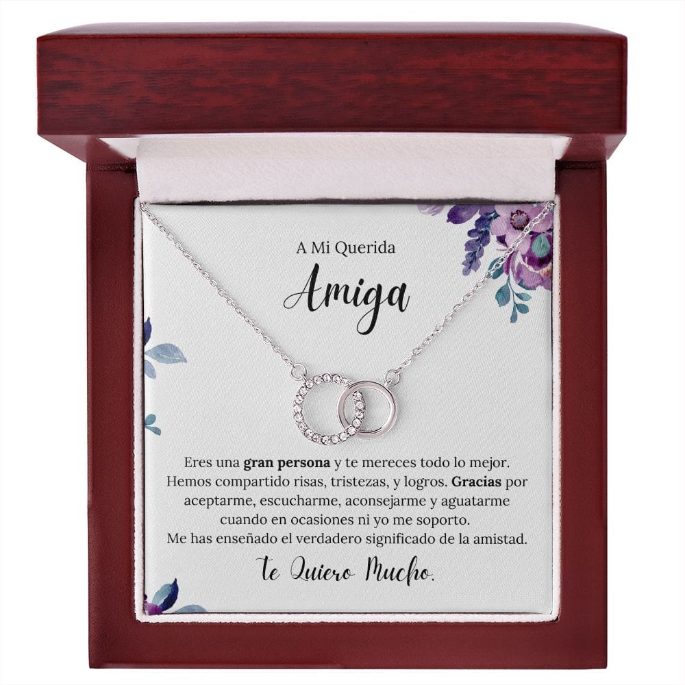 Regalo para Amiga | Gracias por todo siempre | Perfect Pair Necklace