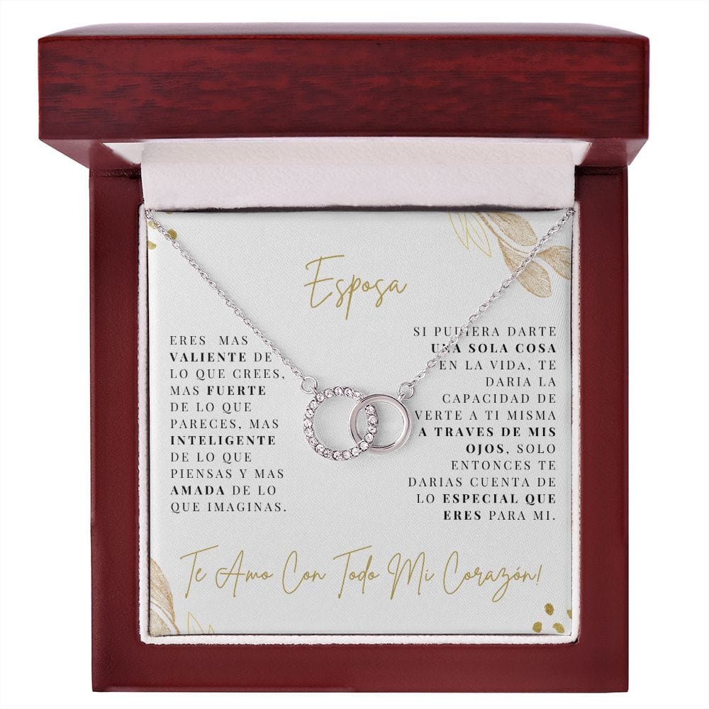 Regalo Para Esposa | Mi Vida | Collar de pareja perfecta