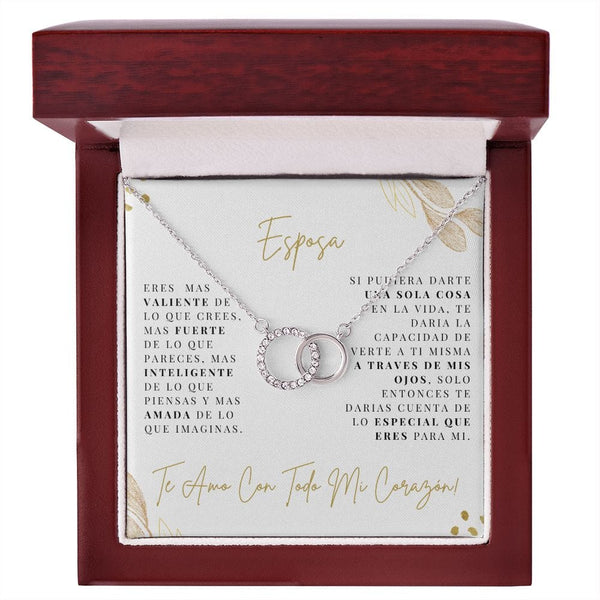 Regalo Para Esposa | Mi Vida | Collar de pareja perfecta