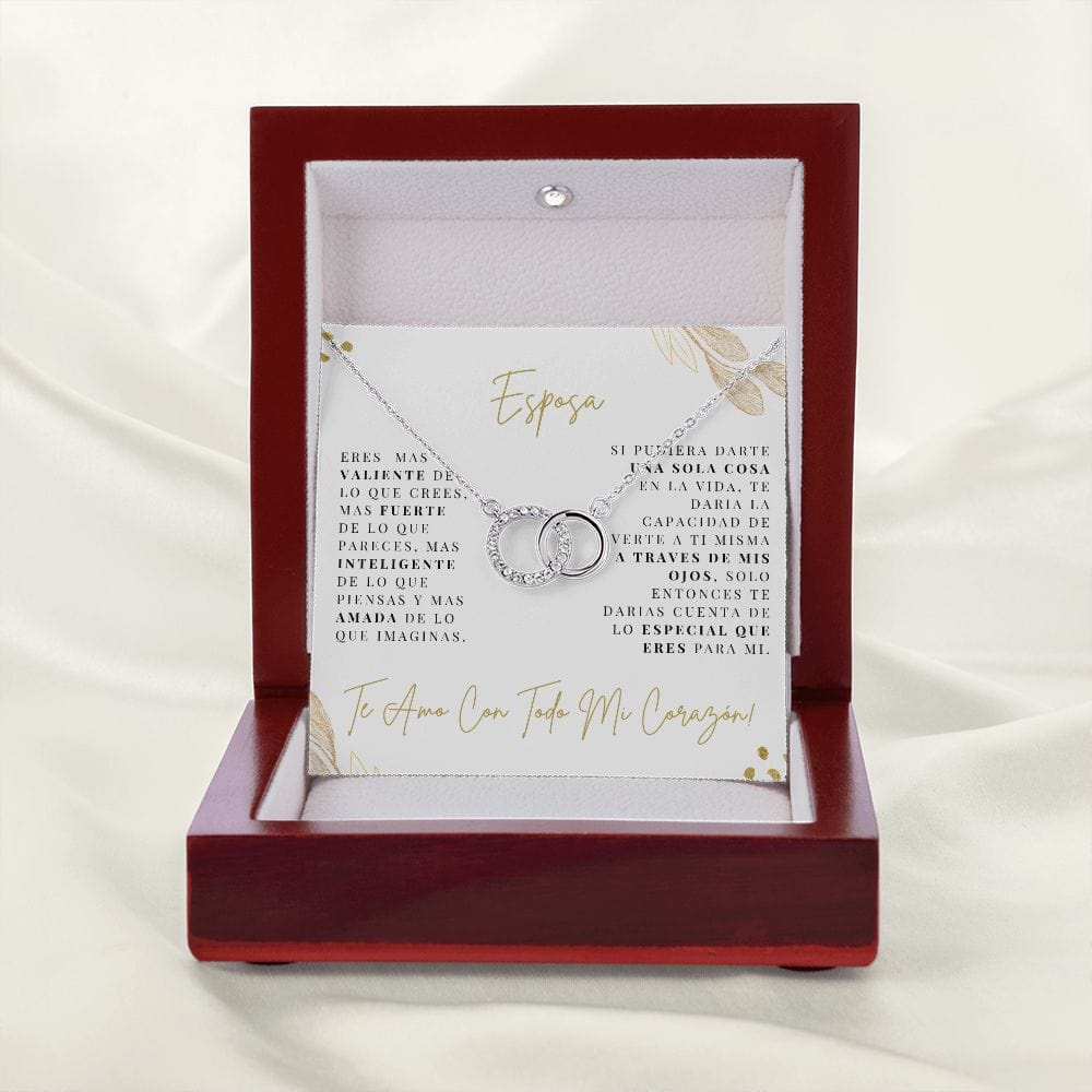 Regalo Para Esposa | Mi Vida | Collar de pareja perfecta