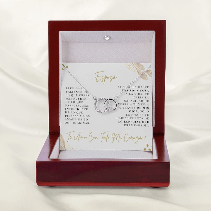 Regalo Para Esposa | Mi Vida | Collar de pareja perfecta