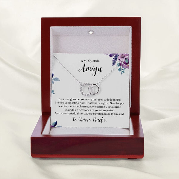 Regalo para Amiga | Gracias por todo siempre | Perfect Pair Necklace