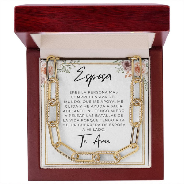 Regalo Para Esposa | Te Amo | Collar Cadena Para Siempre