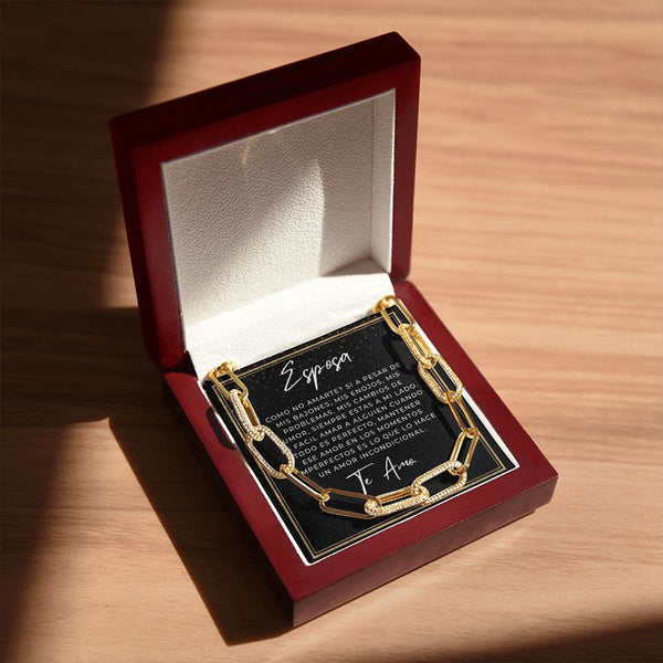 Regalo Para Esposa | Mi Vida | Collar Cadena Para Siempre