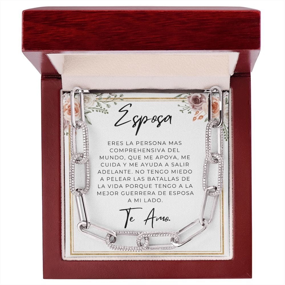 Regalo Para Esposa | Te Amo | Collar Cadena Para Siempre