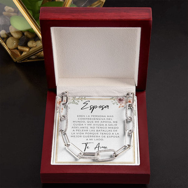Regalo Para Esposa | Te Amo | Collar Cadena Para Siempre