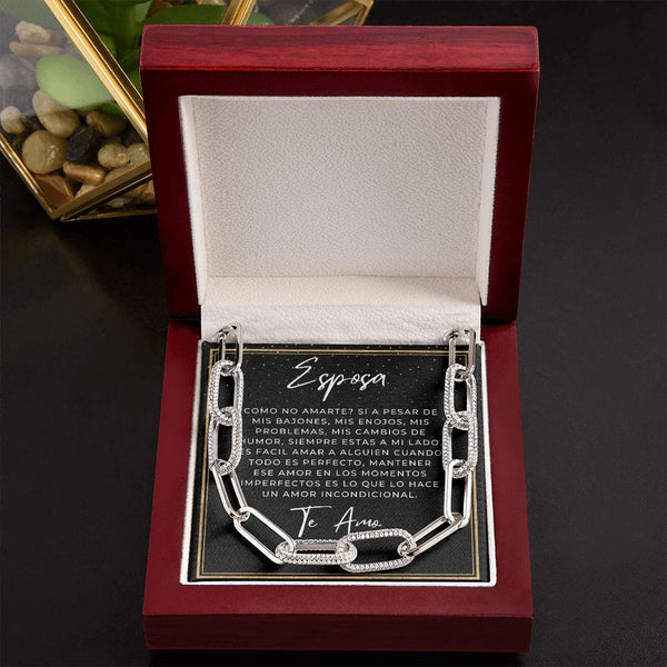 Regalo Para Esposa | Mi Vida | Collar Cadena Para Siempre