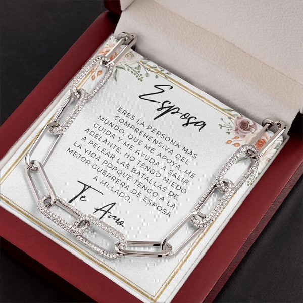 Regalo Para Esposa | Te Amo | Collar Cadena Para Siempre