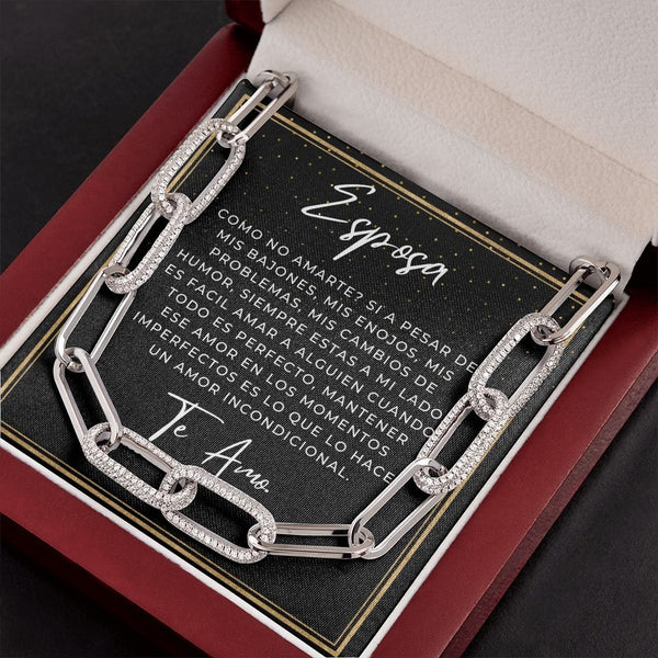 Regalo Para Esposa | Mi Vida | Collar Cadena Para Siempre
