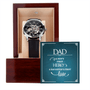 To Dad - A Son's First Hero, A Daughter's First Love - Men's Openwork Watch