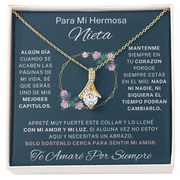 Para Mi Hermosa Nieta - Collar Alluring Beauty - AB128P