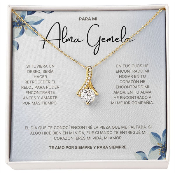 Regalo Para Novia/Esposa | Para Siempre | Collar de belleza seductora