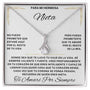 Regalo Para Nieta | Eres increíble y capaz | Collar Alluring Beauty (Personalizable)