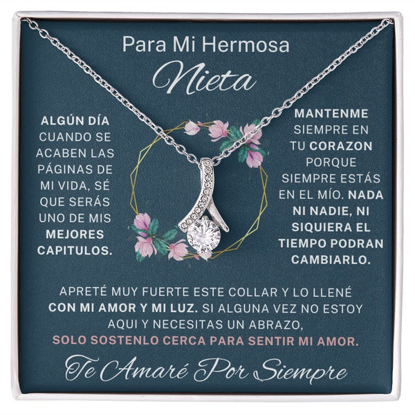 Para Mi Hermosa Nieta - Collar Alluring Beauty - AB128P