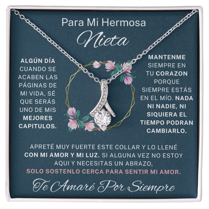 Para Mi Hermosa Nieta - Collar Alluring Beauty - AB128P