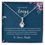 Regalo Para Amiga | Lealtad y Amor Inquebrantables | Alluring Beauty Necklace