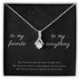 To My Favorite - My Favorite Pair Of Eyes - Alluring Beauty Necklace
