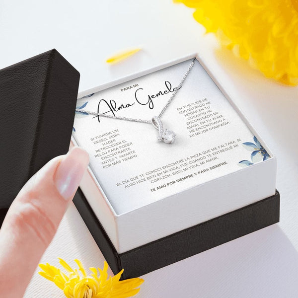Regalo Para Novia/Esposa | Para Siempre | Collar de belleza seductora