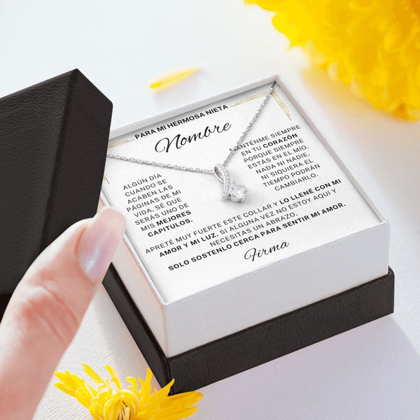 Regalo Para Nieta | Mi amor no cambia | Collar Alluring Beauty