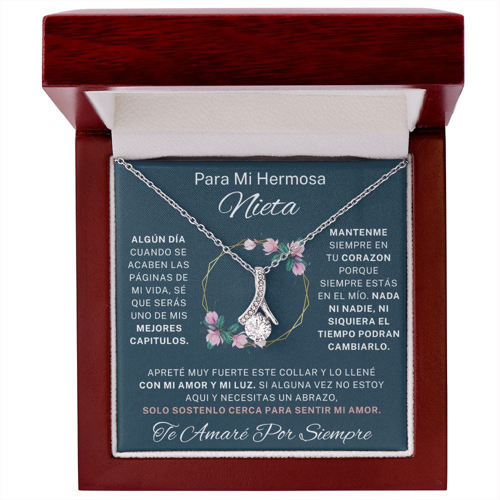 Para Mi Hermosa Nieta - Collar Alluring Beauty - AB128P