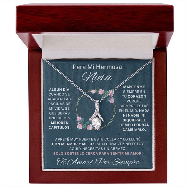 Para Mi Hermosa Nieta - Collar Alluring Beauty - AB128P