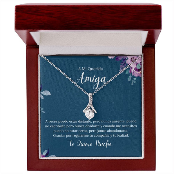 Regalo Para Amiga | Lealtad y Amor Inquebrantables | Alluring Beauty Necklace
