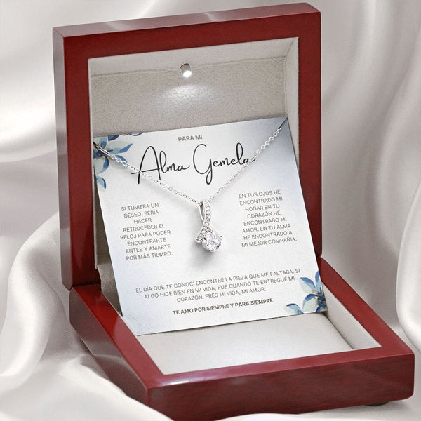 Regalo Para Novia/Esposa | Para Siempre | Collar de belleza seductora