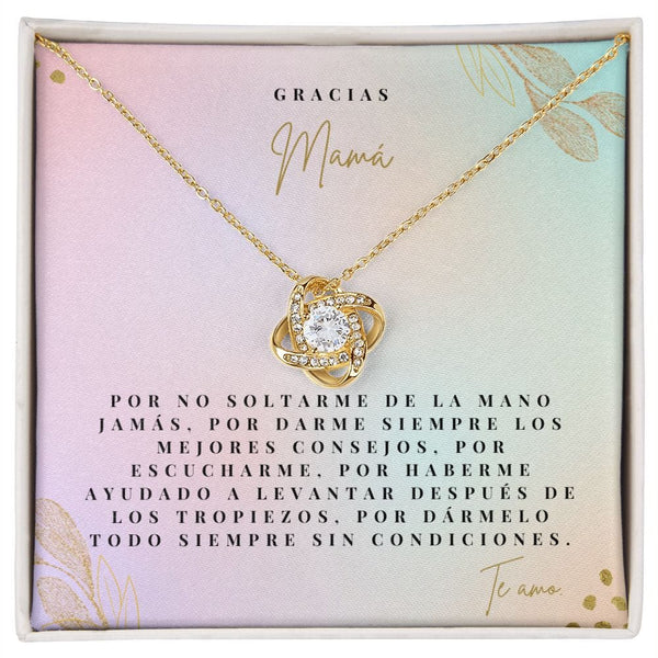 Gracias Mama - Love Knot Necklace - 165LN