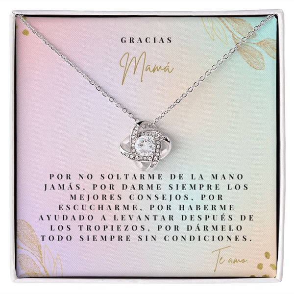 Gracias Mama - Love Knot Necklace - 165LN