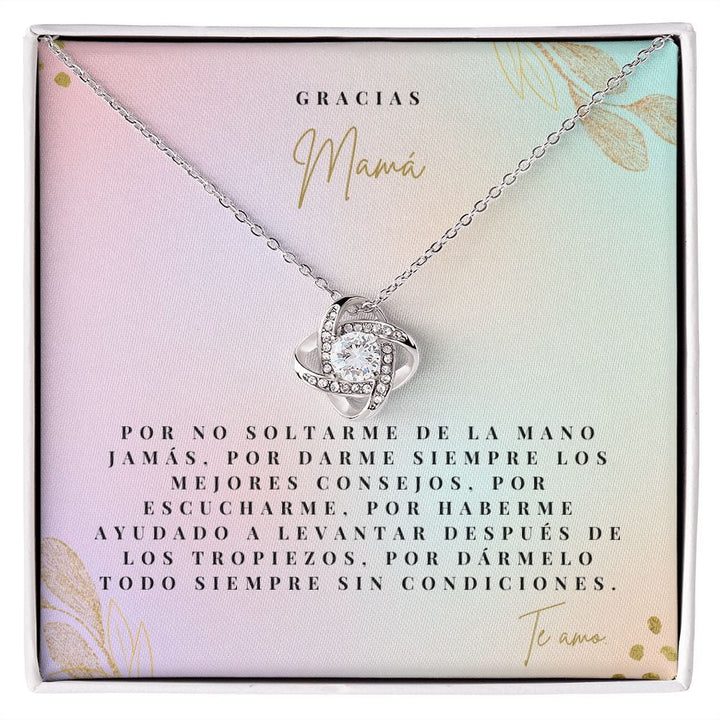 Gracias Mama - Love Knot Necklace - 165LN