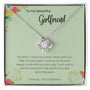 To My Girlfriend - I've Fallen In Love Many Times - Love Knot Necklace