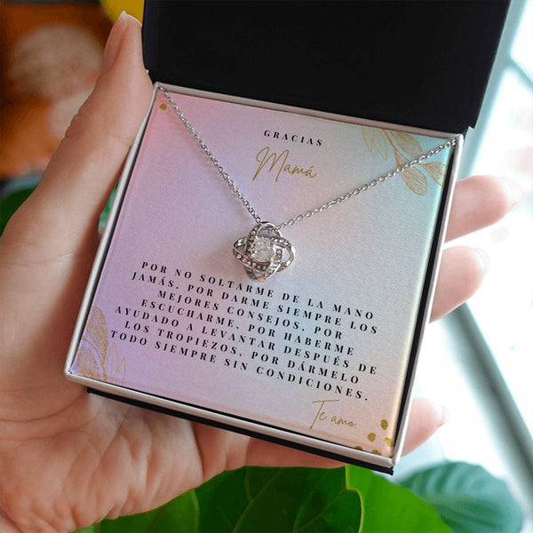 Gracias Mama - Love Knot Necklace - 165LN