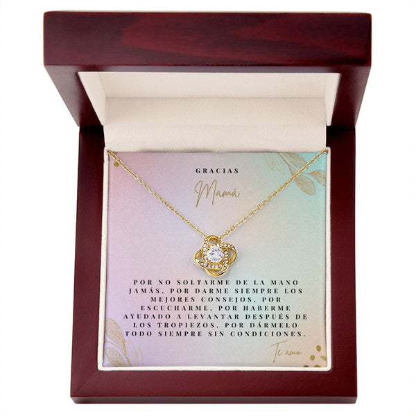 Gracias Mama - Love Knot Necklace - 165LN