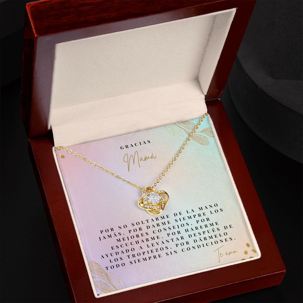 Gracias Mama - Love Knot Necklace - 165LN