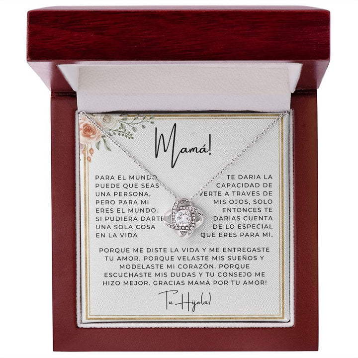 Mama - Collar Love Knot - LN228P