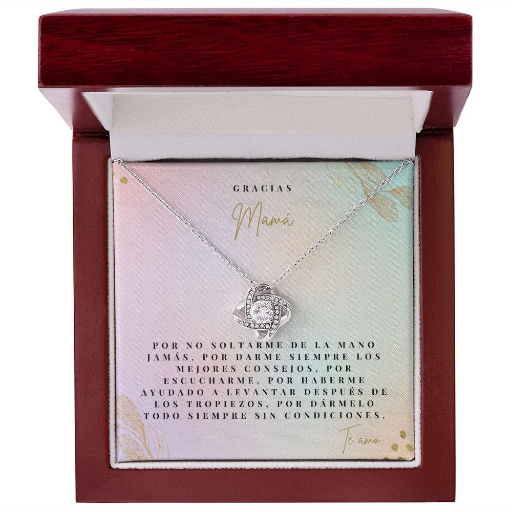 Gracias Mama - Love Knot Necklace - 165LN