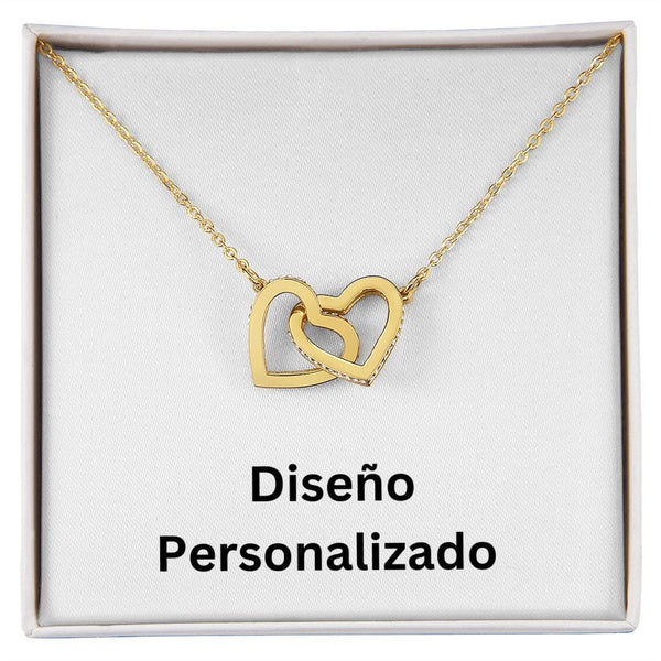 Corazones Entrelazados - Diseño Personalizado